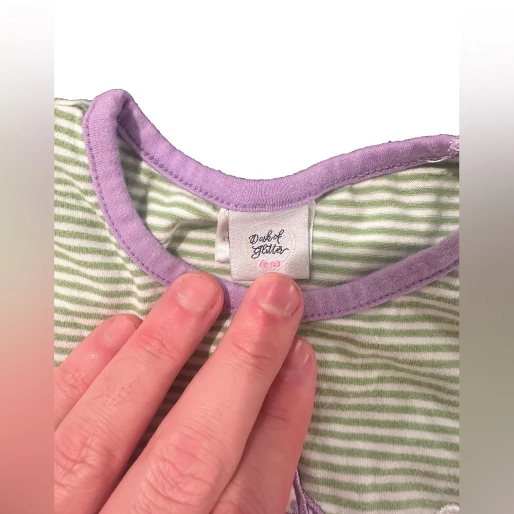 Carter's Green and Purple Kids Matching Set